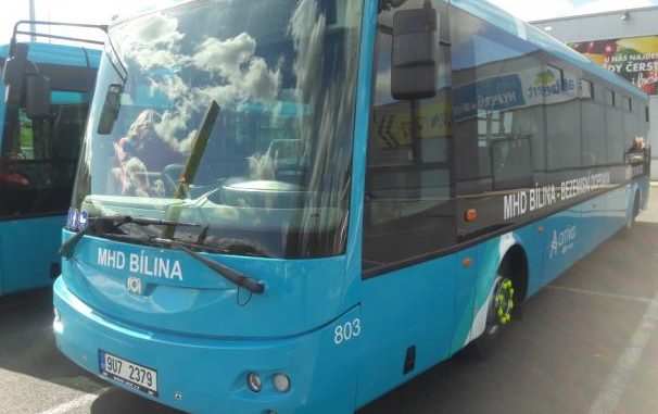 elektrobusy bílina