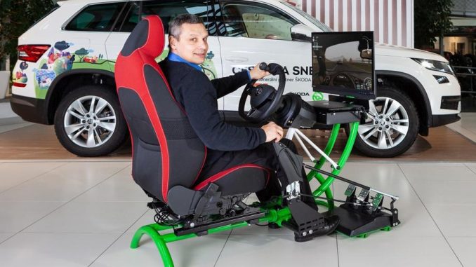 řízení rukama trenažér