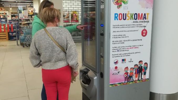 Rouškomat pomůže handicapovanovým
