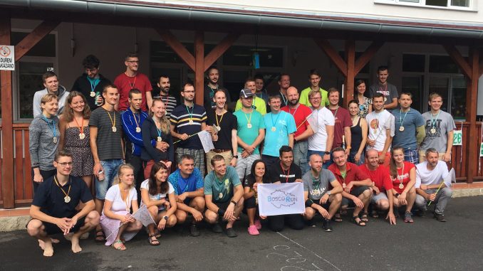 Salesiáni na štafetovém závodě